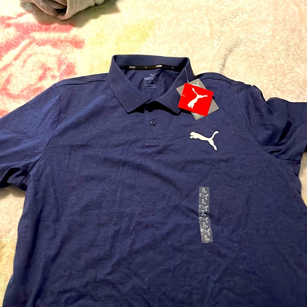 Mens PUMA polo shirt, Large